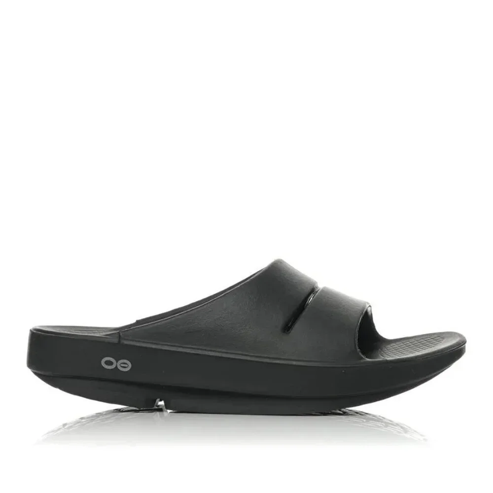 OOFOS Men's Ooah Recovery Rubber Slip-On Casual Slide Sandal Size 11